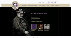 Desktop Screenshot of chesterton.org